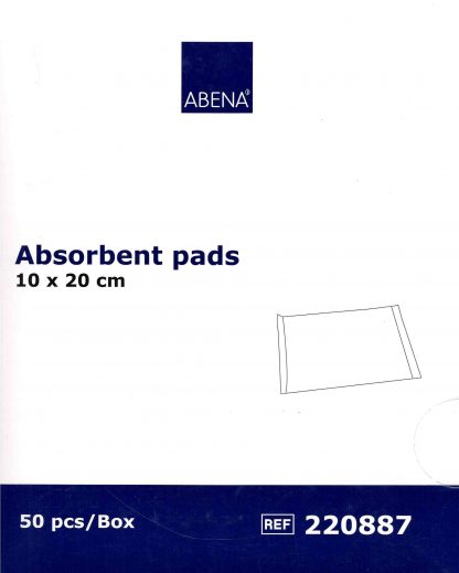 Abena Saugkompresse 10x20cm 50 Stück PZN 01653810