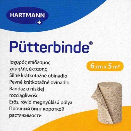 Pütterbinde 6cm x 5m 1 Stück PZN 01525532