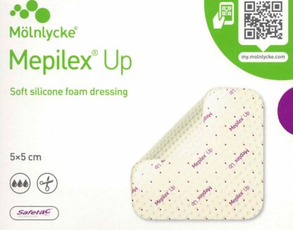 Mepilex Up steril 5x5cm 5 Stück PZN 18781819
