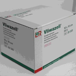 Vliwazell steril 10x10cm 25 Stück PZN 00809575