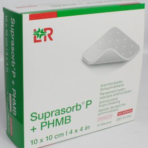 Suprasorb P+ PHMB 10x10cm 10 Stück PZN 11596800