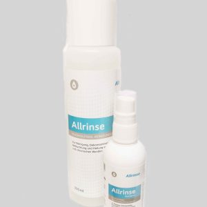Allrinse Spray 75ml und Flasche 350ml Produktbild