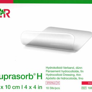 Suprasorb H Hydrokolloid Verband dünn 10x10cm 10 Stück PZN 15563358