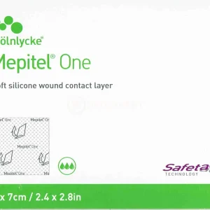 Mepitel One 6x7cm Mit Abziehhilfe steril 5 Stück PZN 14333099