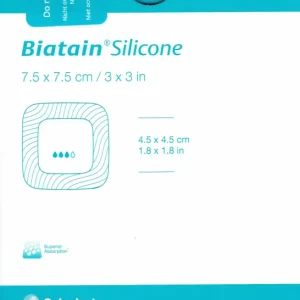 Biatain Silicone 7,5x7,5cm 10 Stück PZN 03875348