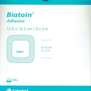Biatain Schaumverband selbst-haftend 12,5x12,5cm 10 Stück PZN 01146898
