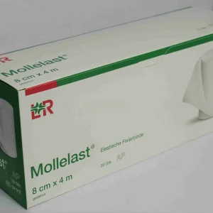 Mollelast elastische Fixierbinde 8cm x 4m 20 Stück PZN 04781566