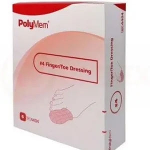 Polymem Finger/Zeh Verband Gr.4 (L) 7,7-8,8cm 6 Stück PZN 10143887