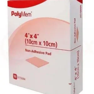 PolyMem Wund-Pad nicht klebend 10x10cm 15 Stück PZN 00045362