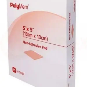 PolyMem Wund-Pad nicht klebend 13x13cm 15 Stück PZN 00045379