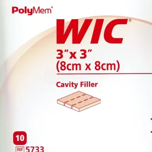 PolyMem Wund-füller nicht klebend WIC 8x8cm 10 Stück PZN 00045439