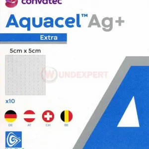 Aquacel Extra Ag+ 5x5cm 10 Stück PZN 10203856