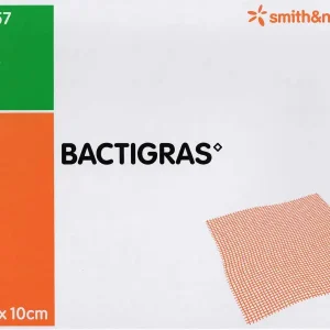 Bactigras 10x10cm 10 Stück PZN 08407379