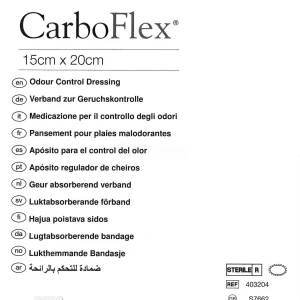 CarboFlex 15x20cm 5 Stück PZN 08591182