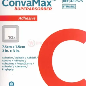 ConvaMax haftend 7,5x7,5cm 10 Stück PZN 15634420