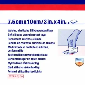 Cuticell Contact Silikonwundauflage 7,5x10cm 5 Stück PZN 08515123
