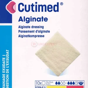 Cutimed Alginate 10x10cm 10 Stück PZN 01179082