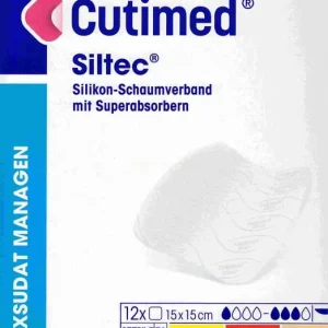 Cutimed Siltec 15x15 cm 12 Stück PZN 07338015_7328508