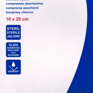 Fiwasorb Saugkompressen steril 10x20cm 25 Stück PZN 00527670