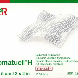 Lomatüll H Gaze 5x5cm 10 Stück PZN 08534913 NEU