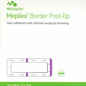 Mepilex Border Post-OP 10x30cm steril 5 Stück PZN 11639171