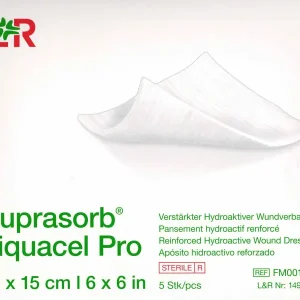 Suprasorb Liquacel Pro steril 15x15cm 5 Stück PZN 18772677