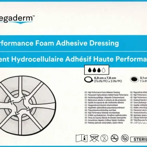 TEGADERM Schaumverband 6,9x7,6cm (3,1x3,1cm) 90614 10 Stück PZN 16394768